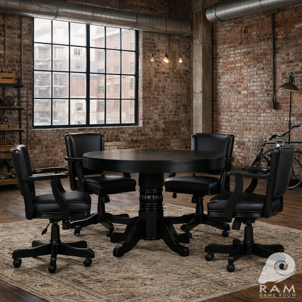 RAM Game Room Pub Series Poker Table — 48"