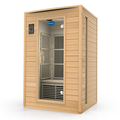 Durasage 2-Person Low EMF Infrared Sauna – Canadian Hemlock