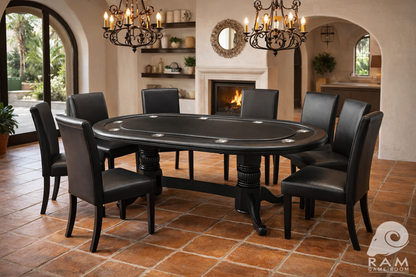 RAM Game Room Pub Series 80" Texas Hold'em Poker Table