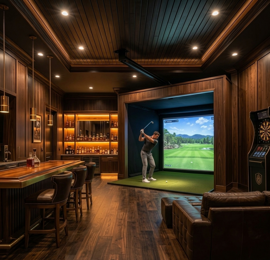 Golf Simulator Enclosures