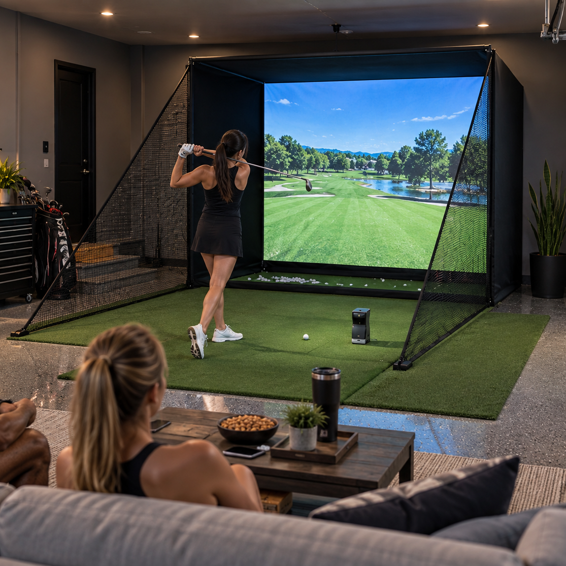 A Round Played Without Leaving Home